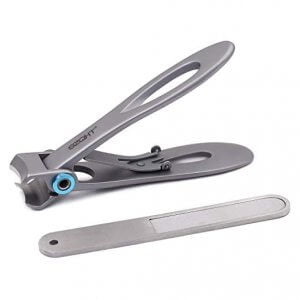 BEZOX Toe Nail Clippers Adult for Thick Nails Seniors - Wide Open